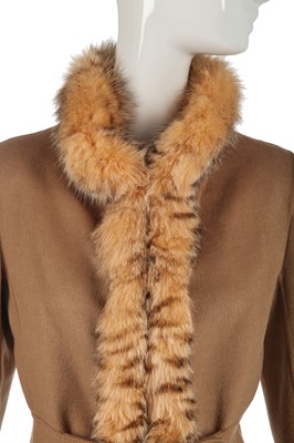Lot 96 - A Valentino tan wool-cashmere blend jacket, modern