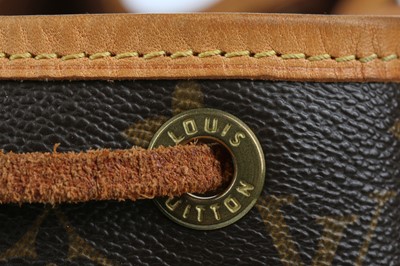 Sold at Auction: A Louis Vuitton monogram bucket bag 1980s