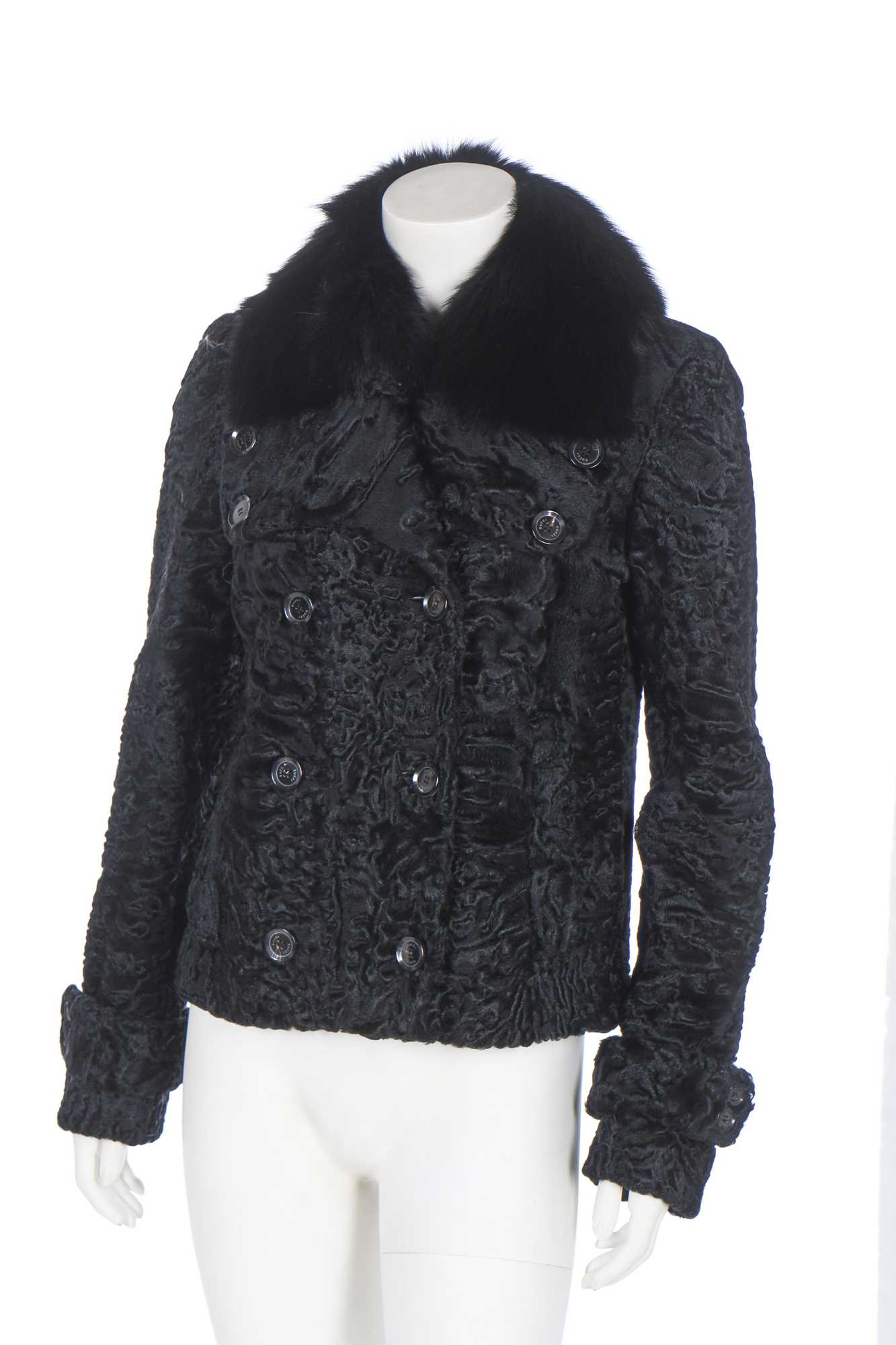 Lot 124 - A Gucci astrakhan jacket, 2000s,