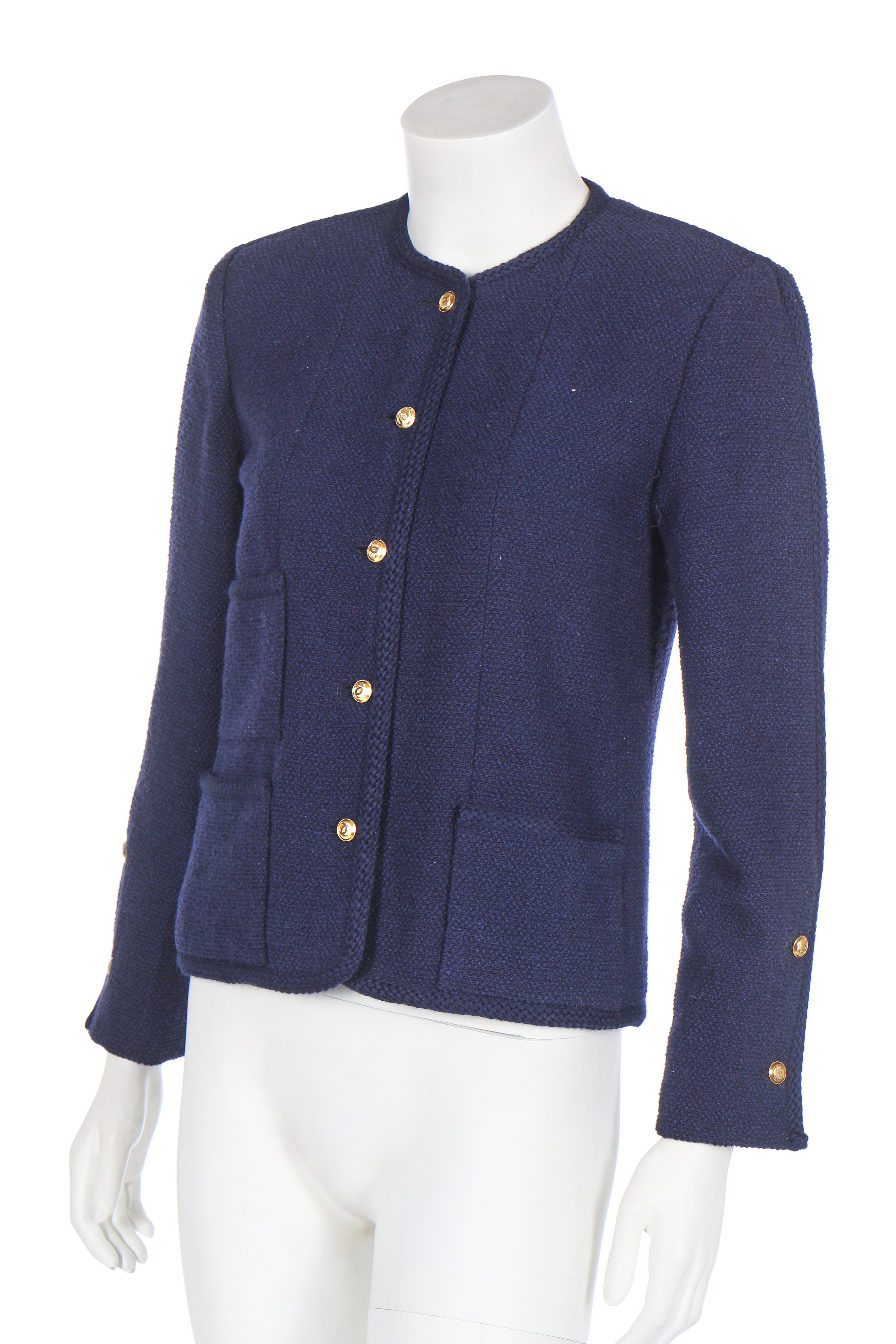 Lot 54 - Two Chanel wool jackets, 1980s-1990s,