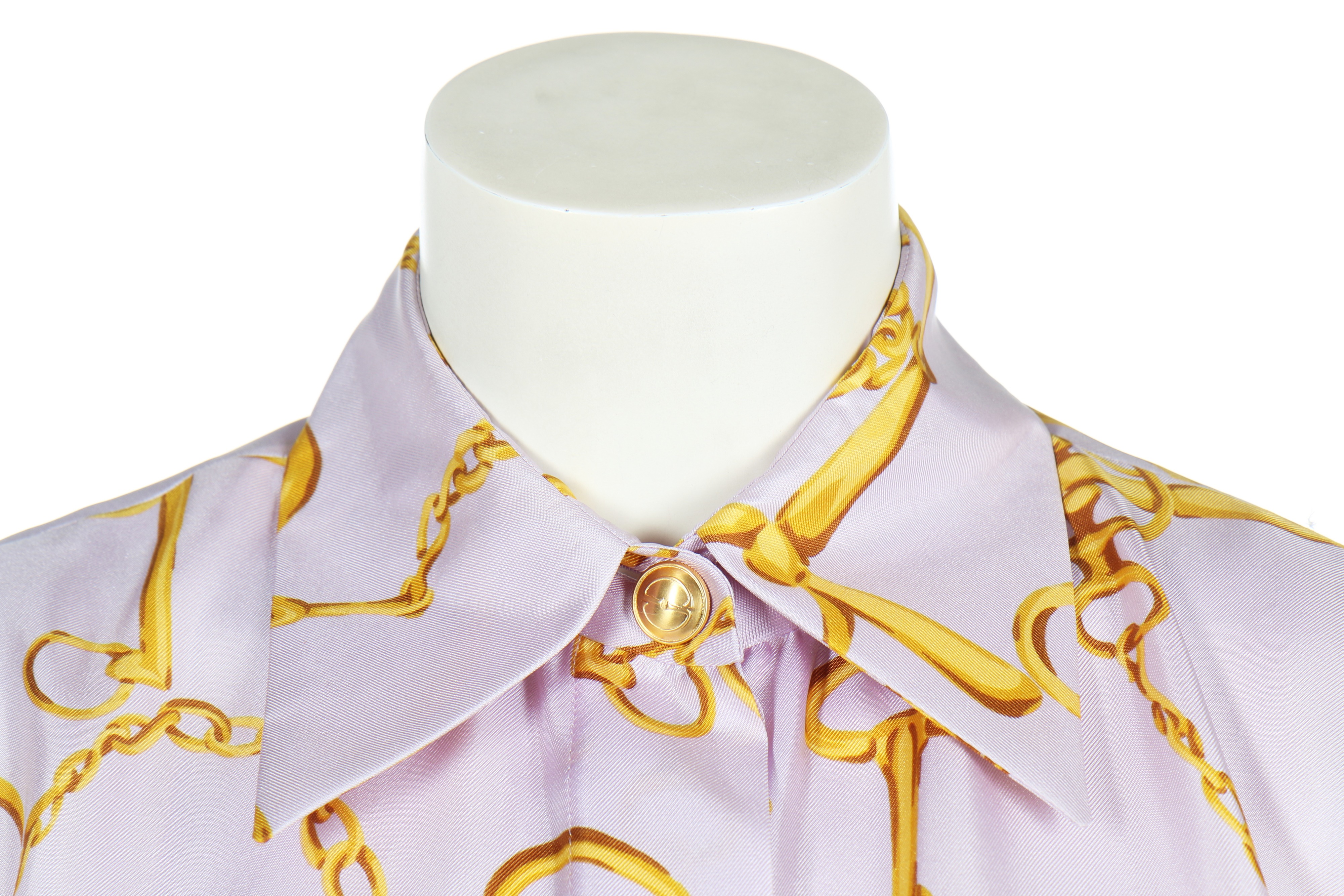 DESIGNER] GUCCI Iconic silk shirt 1995 – silkcolumnist