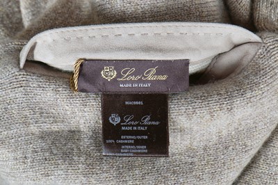 Lot 94 - A Loro Piana knitted cashmere poncho, modern