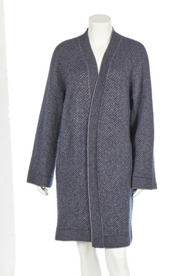 Lot 106 - A Loro Piana knitted cashmere and chinchilla fur gilet, modern