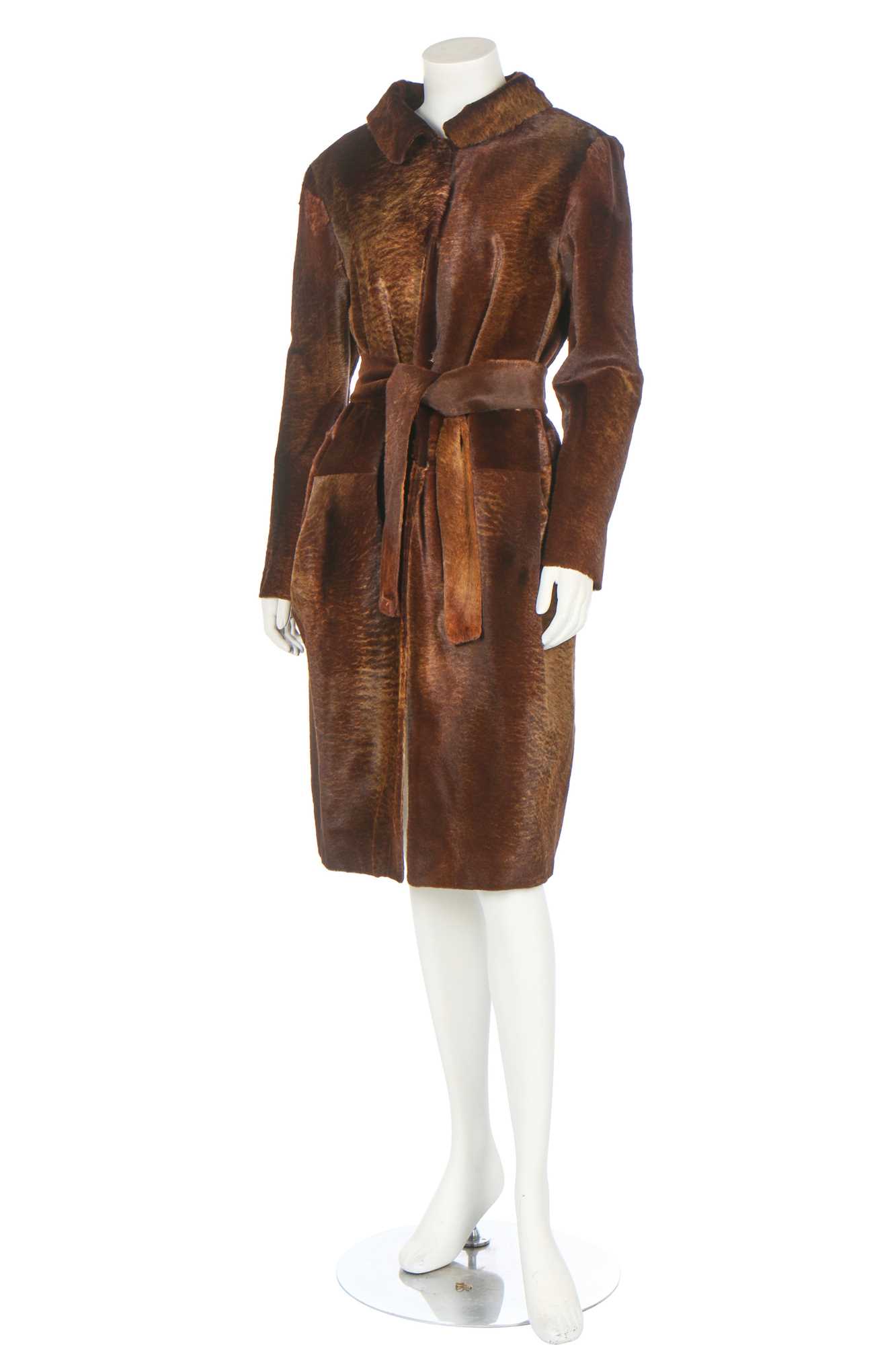 Lot 108 - A Marni shaved fur coat, modern