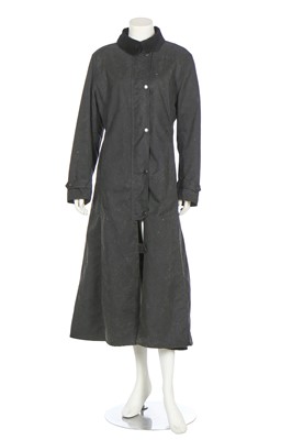 Lot 128 - A Barbour Newmarket waxed cotton coat, modern