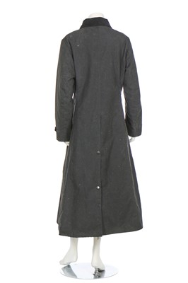 Lot 128 - A Barbour Newmarket waxed cotton coat, modern