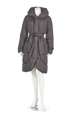 Lot 129 - A Ferragamo nylon puffer coat, modern