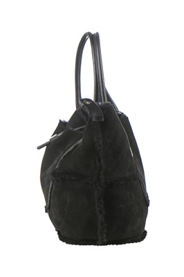 Lot 115 - A Loro Piana shearling bag, modern