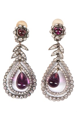 Lot 39 - Two pairs of Christian Dior earrings, late 1990s