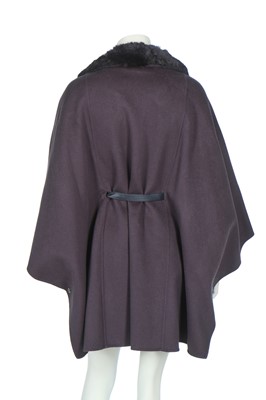 Lot 86 - A Loro Piana 'Maddox' vicuña and baby cashmere cape, modern