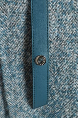 Lot 83 - A Loro Piana 'Melvin' herringbone alpaca-wool-blend reversible coat, modern