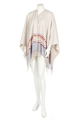 Lot 79 - A Loro Piana striped cashmere shawl, modern