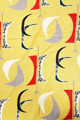 Lot 441 - A group of furnishing fabrics/curtains, mainly 1950s-60s