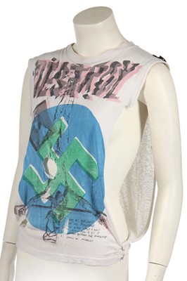 Lot 334 - A Westwood/McLaren 'Destroy' T-shirt, circa 1976