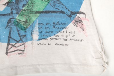 Lot 334 - A Westwood/McLaren 'Destroy' T-shirt, circa 1976