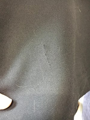 Lot 273 - A Louis Féraud for Rembrandt black wool-crêpe dress, mid-1960s