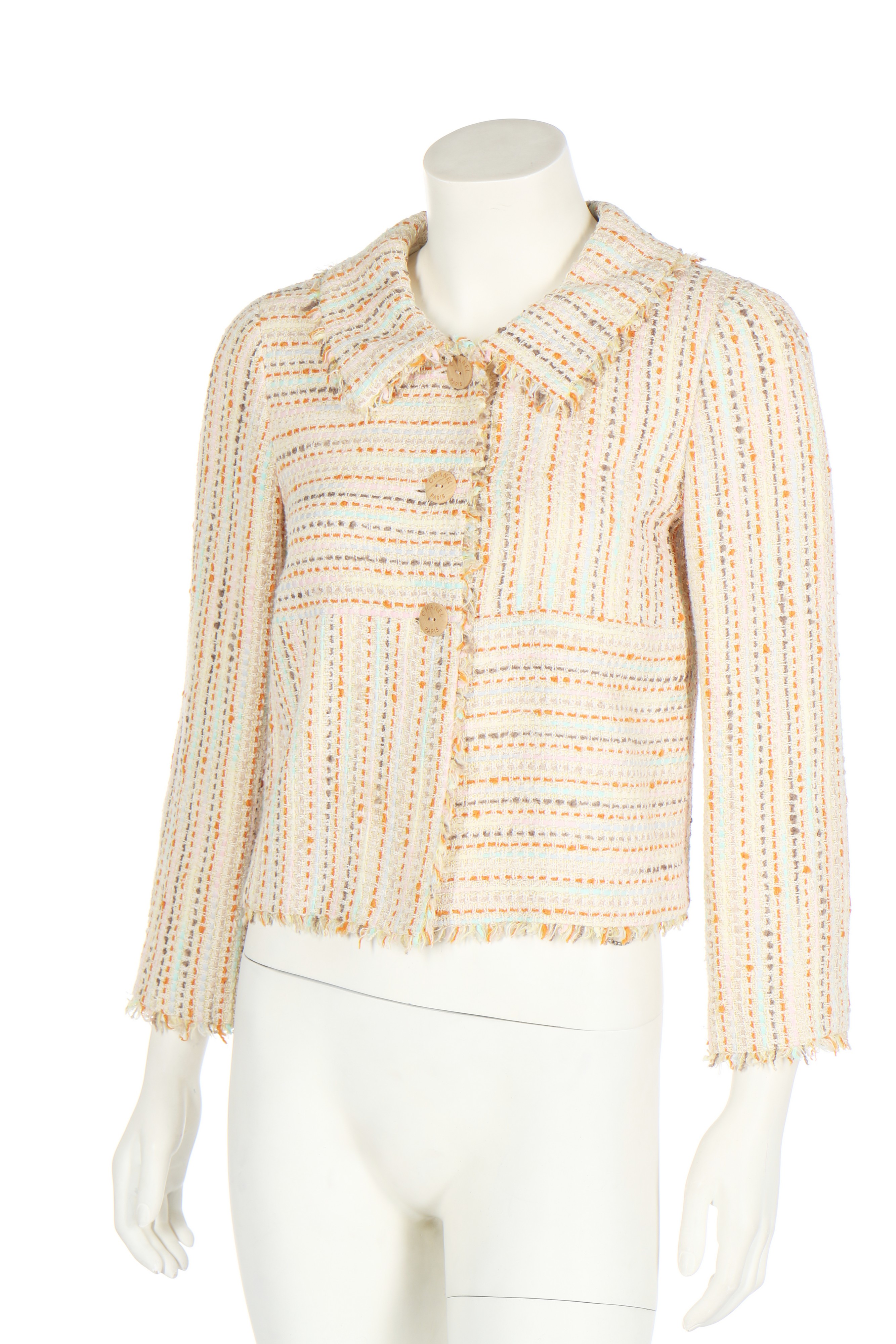 A Chanel cotton and wool tweed jacket, 2000-01 Cruise collection
