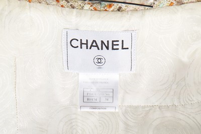 Lot 58 - A Chanel cotton and wool tweed jacket, 2000-01 Cruise collection