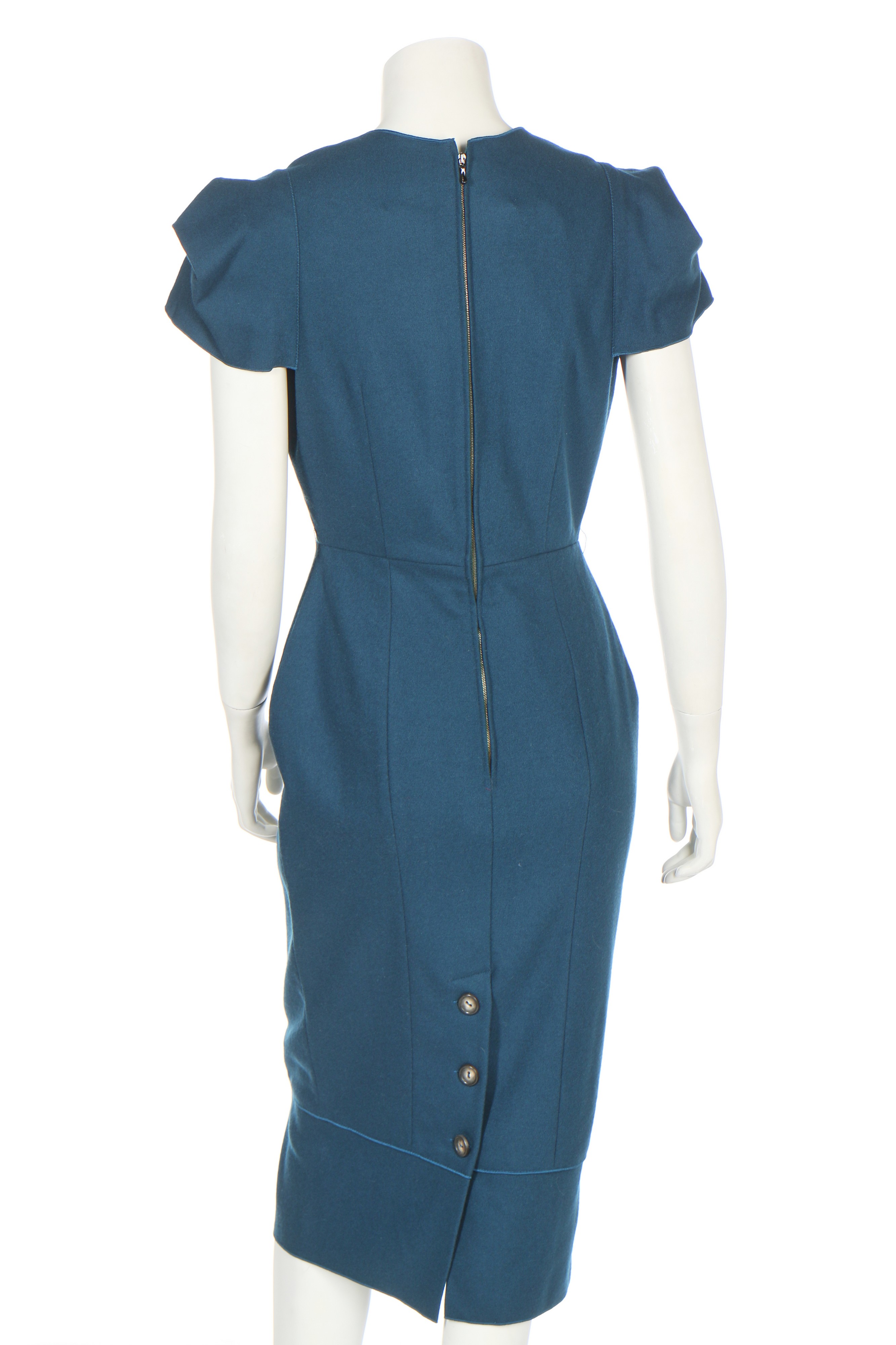 Lot 135 - Two Roland Mouret fitted dresses, 2010s,
