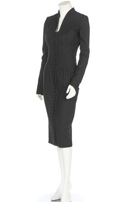 Lot 146 - A L'Wren Scott little black dress, 'Purple Haze' collection, A/W 2008-09