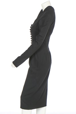 Lot 146 - A L'Wren Scott little black dress, 'Purple Haze' collection, A/W 2008-09