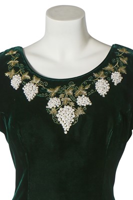 Lot 175 - A Catherine Walker beaded and embroidered cocktail dress, early 1990s