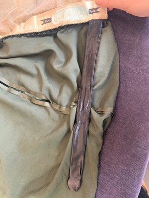 Lot 229 - A rare Madeleine & Madeleine green velvet orientalist robe, circa 1919