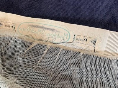 Lot 229 - A rare Madeleine & Madeleine green velvet orientalist robe, circa 1919