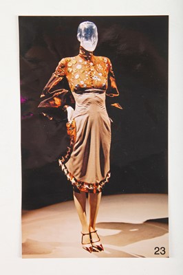 Lot 410 - A Givenchy haute couture by Alexander McQueen wild flower embroidered gown, Autumn-Winter 1999-2000