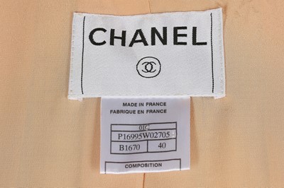Lot 60 - A Chanel silk and cotton tweed three-piece ensemble, circa 2001