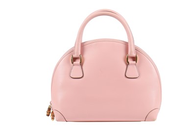 Lot 16 - A Gucci pale pink leather handbag, 1990s