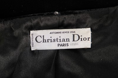 Lot 351 - A  Christian Dior couture by Marc Bohan evening ensemble, Autumn-Winter, 1984
