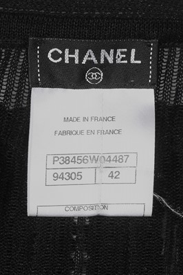 Lot 148 - A Chanel knitted little black dress and others, 2010s