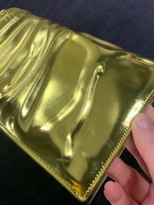 Lot 35 - A Christian Dior by Jason Martin limited edition gold leather clutch bag, 2016
