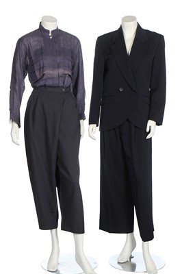 Lot 216 - A group of Issey Miyake clothing, mainly tailored, 1980s-1990s
