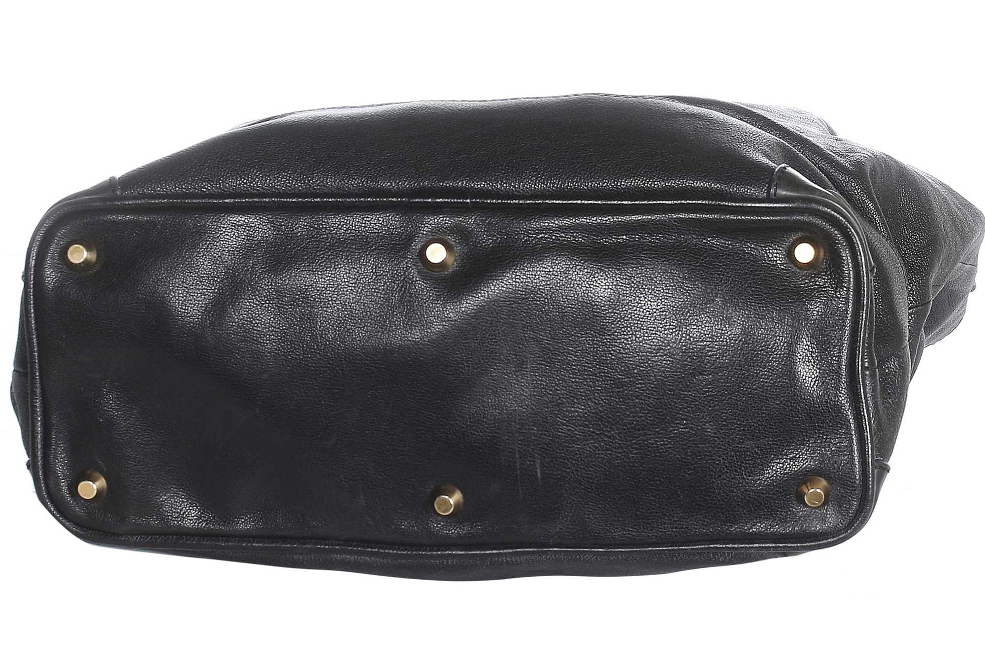 Lot 24 - A Chloé black leather handbag, 2000s,