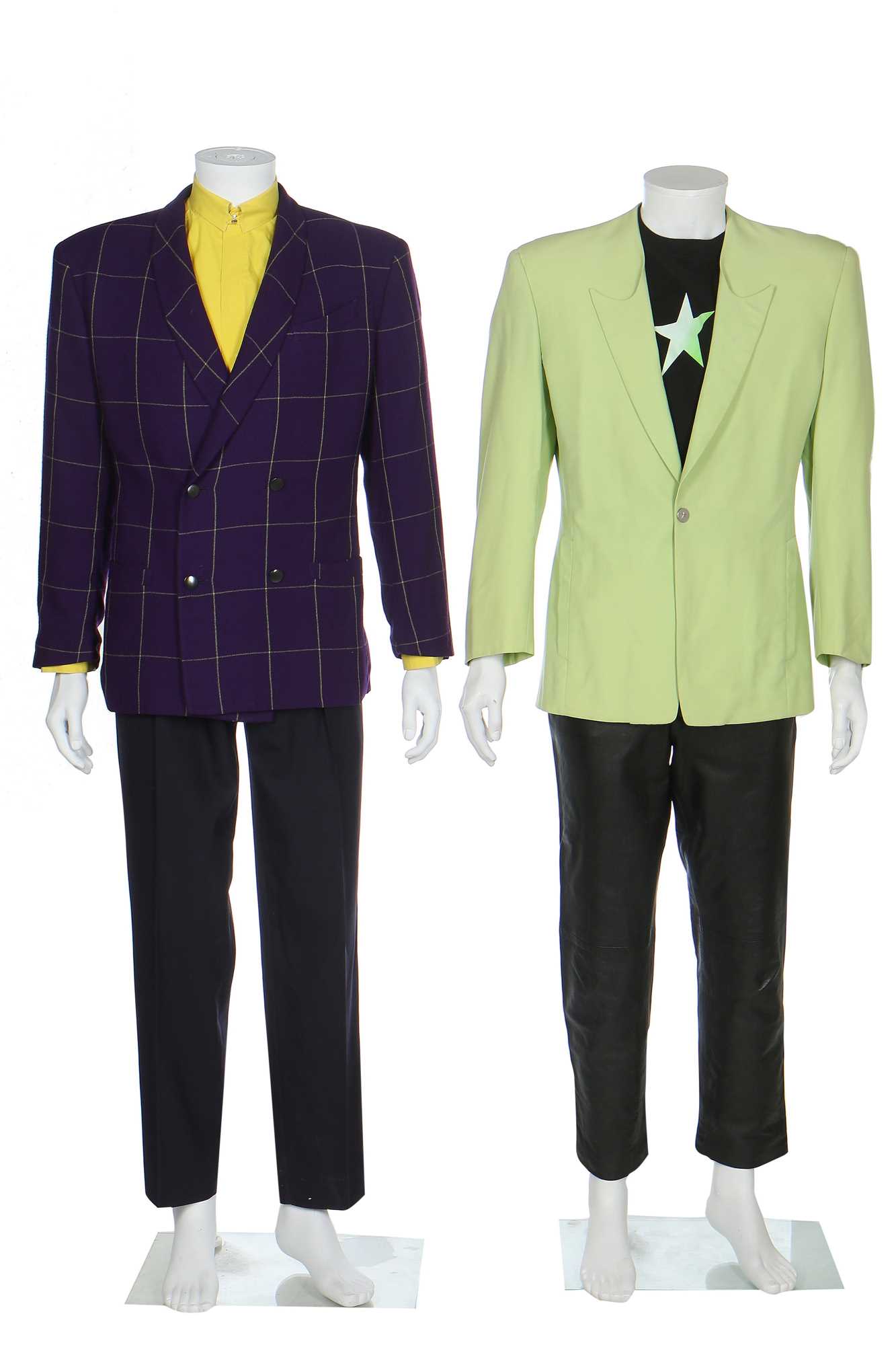 Click for high resolution Lot 192 - Two Thierry Mugler men's ensembles, 1980s-early 1990s