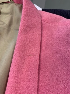 Lot 197 - Three Thierry Mugler brightly-coloured wool jackets, 1980s-early 1990s