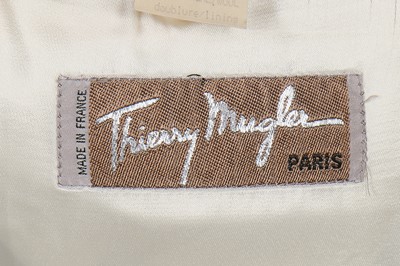 Lot 196 - Two Thierry Mugler men's wool-crêpe jackets, 1980s-early 1990s