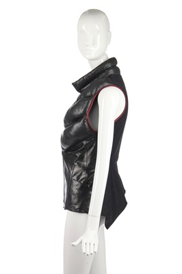 Lot 376 - A rare John Galliano showpiece padded waistcoat, 'Honcho Woman', Spring-Summer 1991