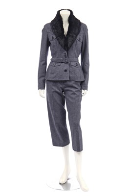 Lot 119 - An Alexander McQueen knitted red wool jacket, 'The Man Who Knew Too Much', Autumn-Winter 2005-06