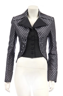 Lot 115 - An Alexander McQueen tailcoat, 'Widows of Culloden' commercial collection, Autumn-Winter 2006-07