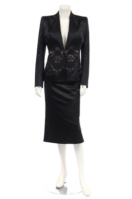 Lot 115 - An Alexander McQueen tailcoat, 'Widows of Culloden' commercial collection, Autumn-Winter 2006-07