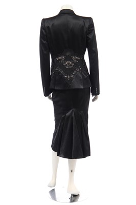 Lot 115 - An Alexander McQueen tailcoat, 'Widows of Culloden' commercial collection, Autumn-Winter 2006-07