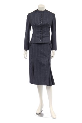 Lot 121 - An Alexander McQueen blue wool suit and assorted separates, 2005-06
