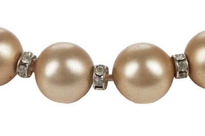 Lot 41 - A Chanel ivory 'pearl' sautoir, 1981
