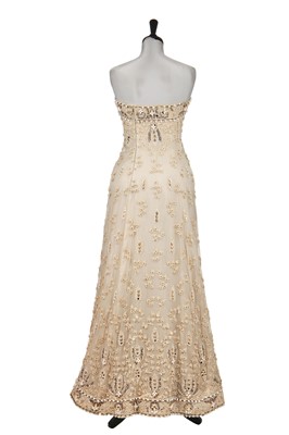 Lot 293 - A Christian Dior couture by Marc Bohan debutante gown, 1964