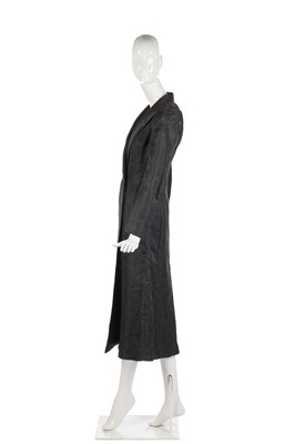 Lot 195 - A John Galliano black damask silk coat, 'L'Ecole de Danse' collection, Spring-Summer 1996