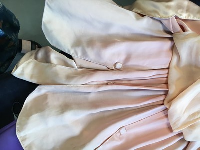 Lot 265 - A rare Louiseboulanger couture pink satin cocktail dress, 1925-26