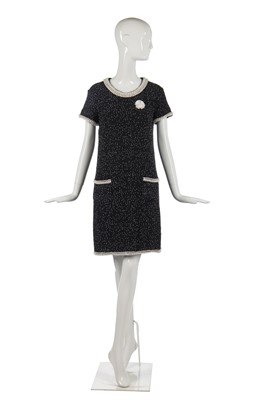 Lot 34 - A Chanel by Karl Lagerfeld pearl-studded dress, 2005